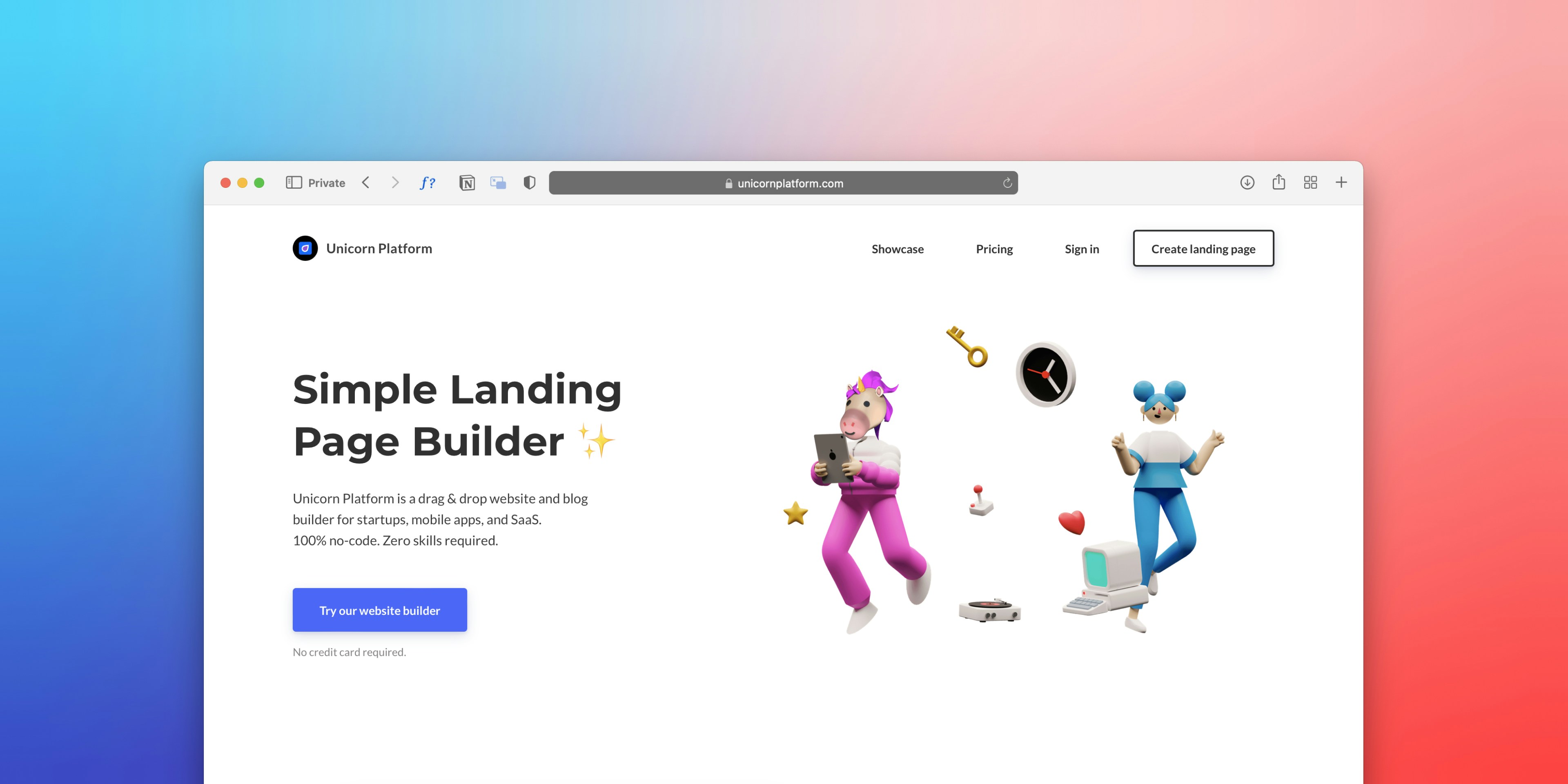 Landing Page Design